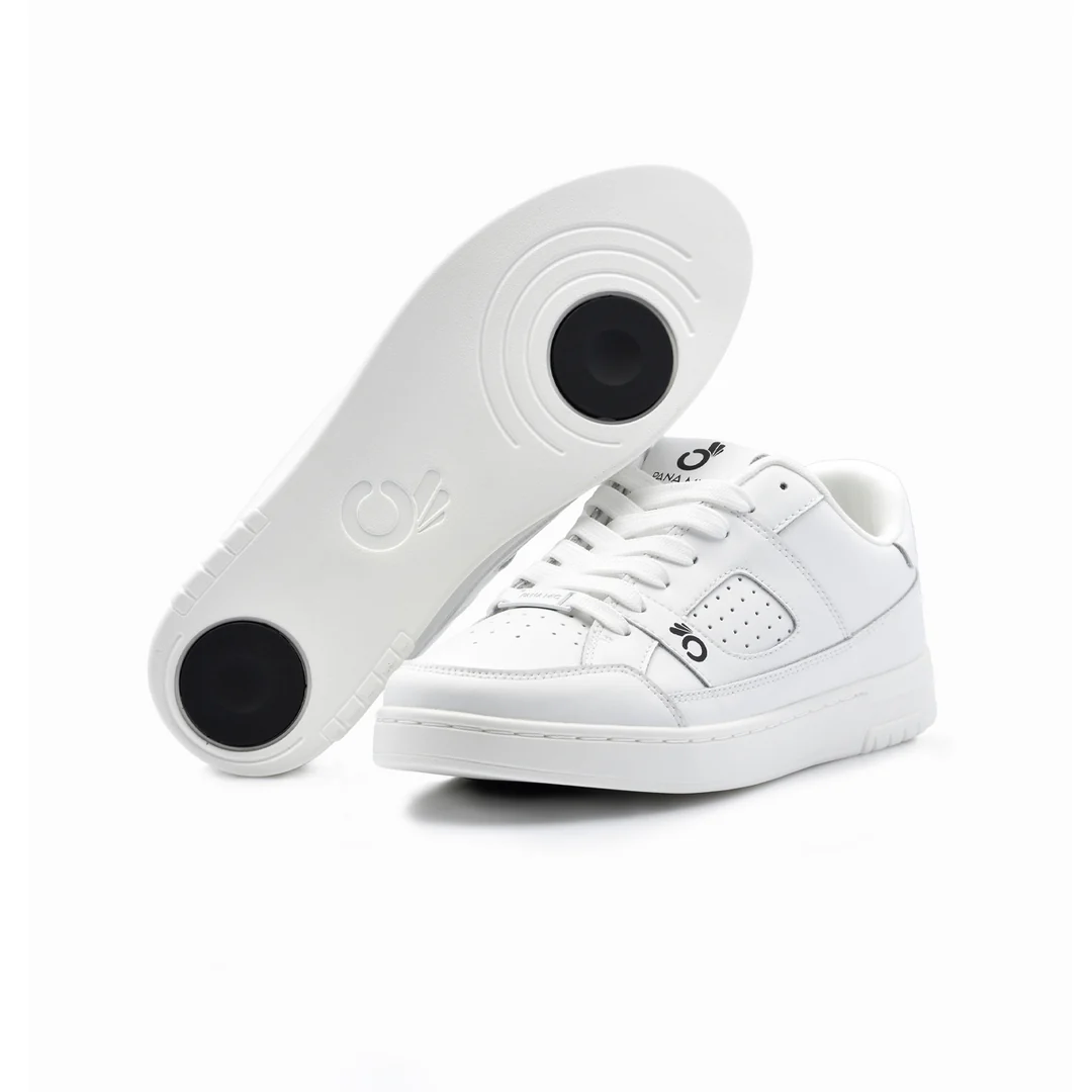 chaussure de danse panamio bachata zouk brésilien salsa kizomba blanches basses en cuir LEATHER