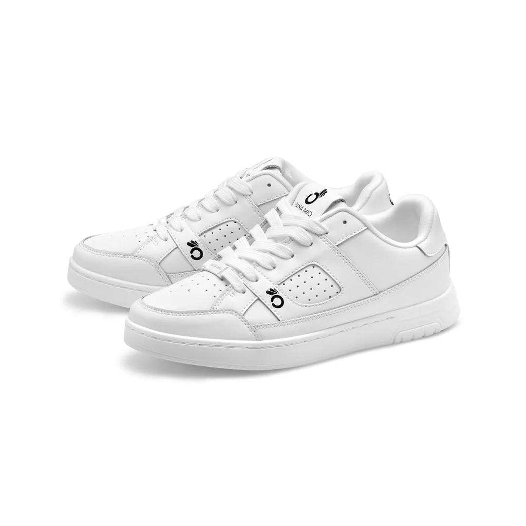 chaussure de danse panamio bachata zouk brésilien salsa kizomba blanches basses en cuir LEATHER