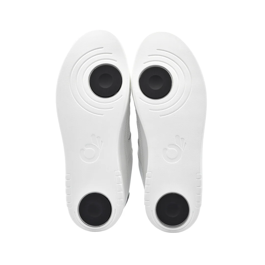 chaussure de danse panamio bachata zouk brésilien salsa kizomba blanches basses en cuir LEATHER