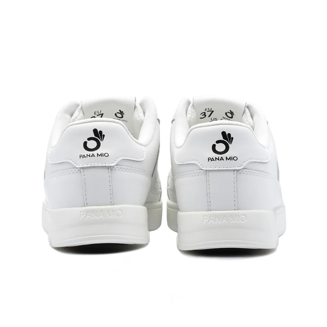 chaussure de danse panamio bachata zouk brésilien salsa kizomba blanches basses en cuir LEATHER