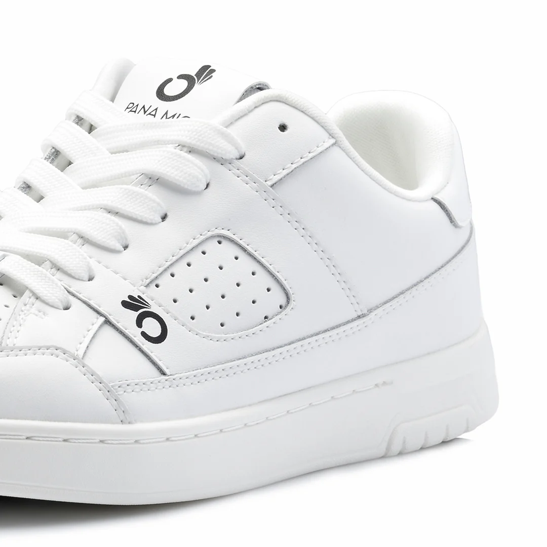 chaussure de danse panamio bachata zouk brésilien salsa kizomba blanches basses en cuir LEATHER
